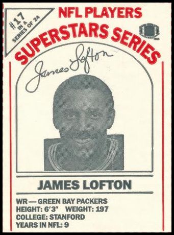17 James Lofton